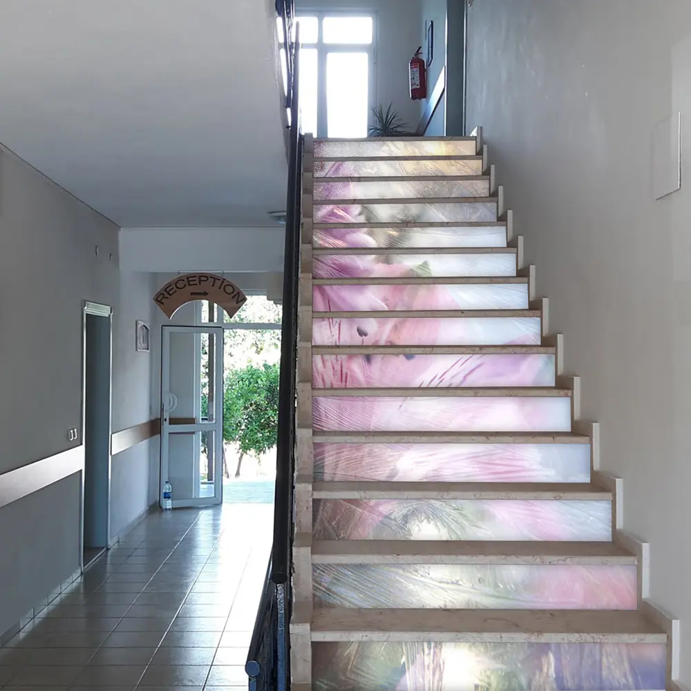 Фото 7 Пленка самоклеящаяся универсальная Wallfix Лилии за стеклом 0.95x2.2 м цвет сиреневый;розовый;голубой Фото 7 Пленка самоклеящаяся универсальная Wallfix Лилии за стеклом 0.95x2.2 м цвет сиреневый;розовый;голубой