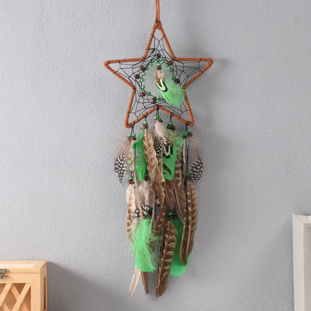 Фото Декоративный предмет Сима-ленд Лесная Ловец снов Звезда Фото Декоративный предмет Сима-ленд Лесная Ловец снов Звезда