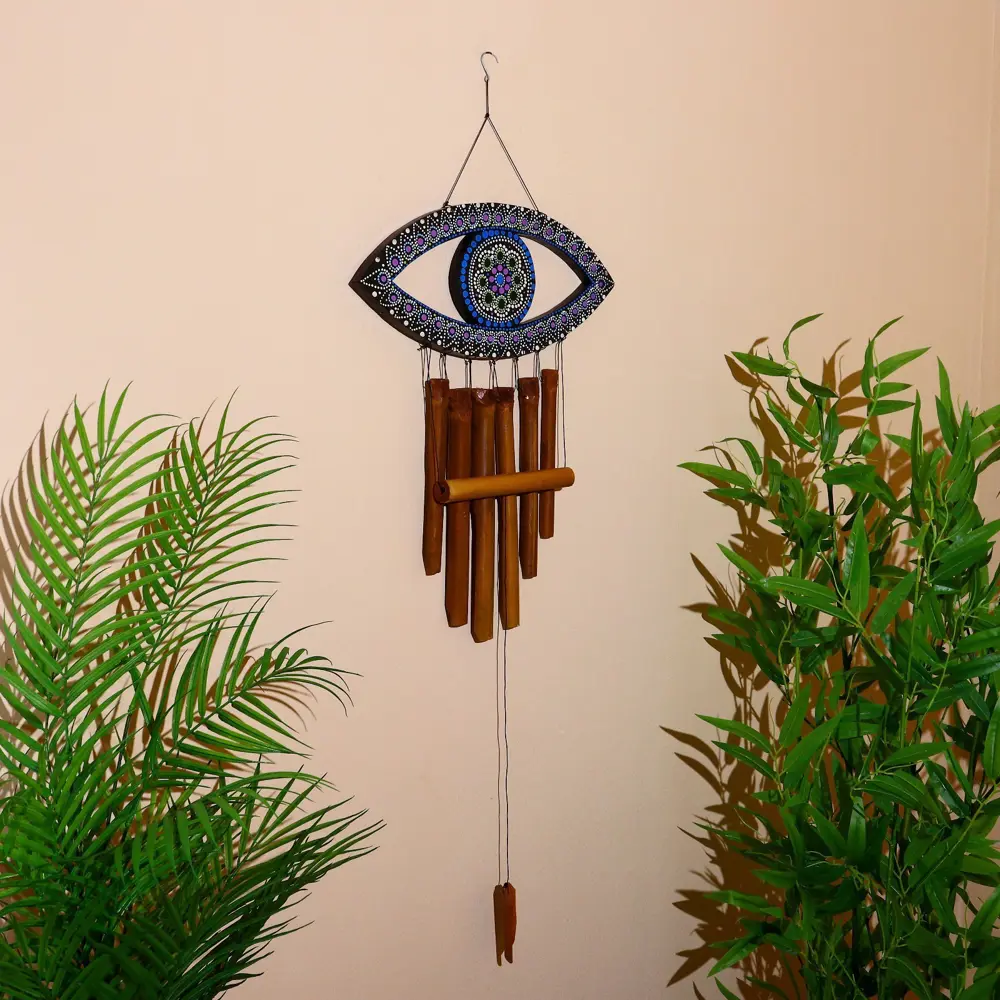 Фото Декоративный предмет Сима-ленд Музыка ветра Око бамбук Фото Декоративный предмет Сима-ленд Музыка ветра Око бамбук