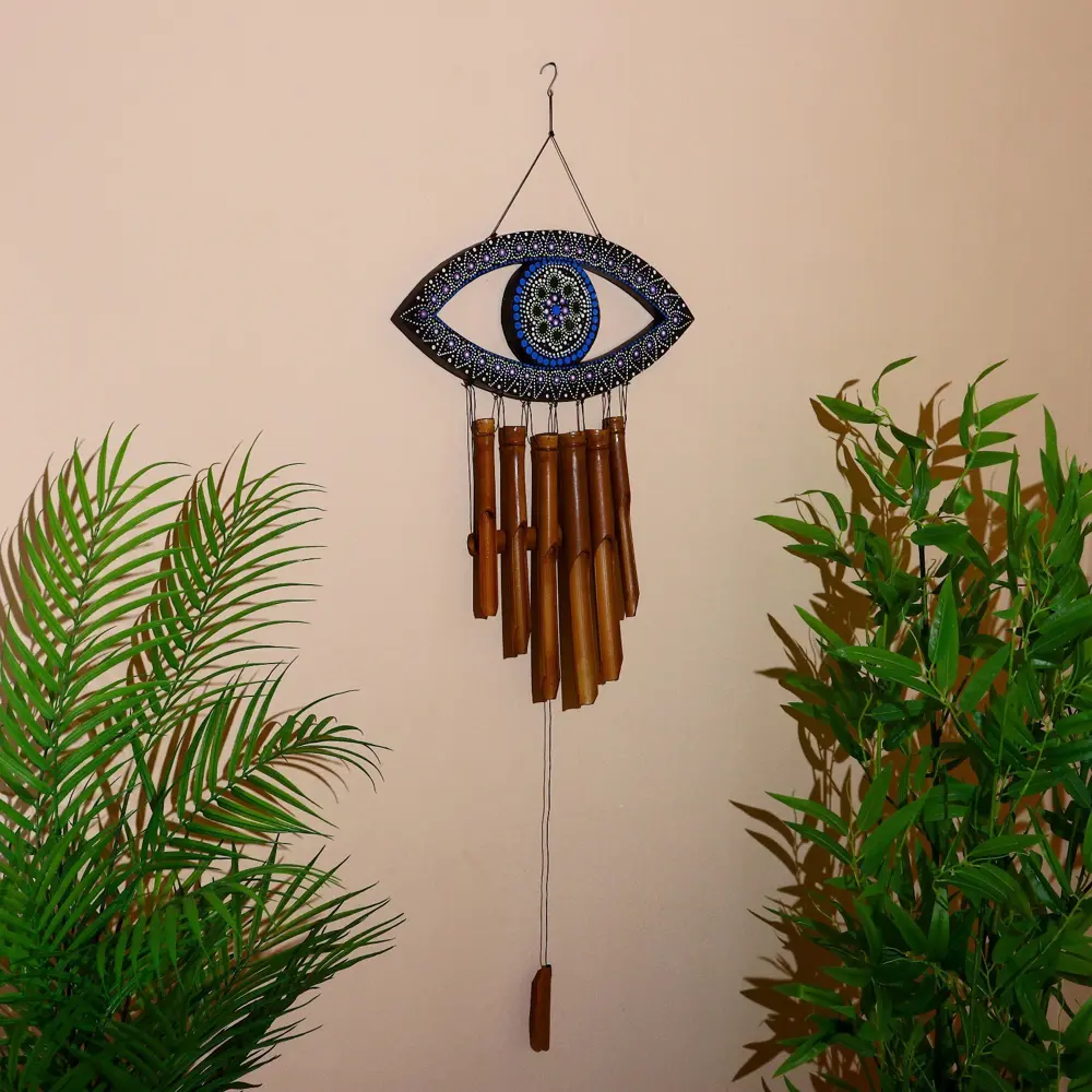 Фото 3 Декоративный предмет Сима-ленд Музыка ветра Око бамбук Фото 3 Декоративный предмет Сима-ленд Музыка ветра Око бамбук