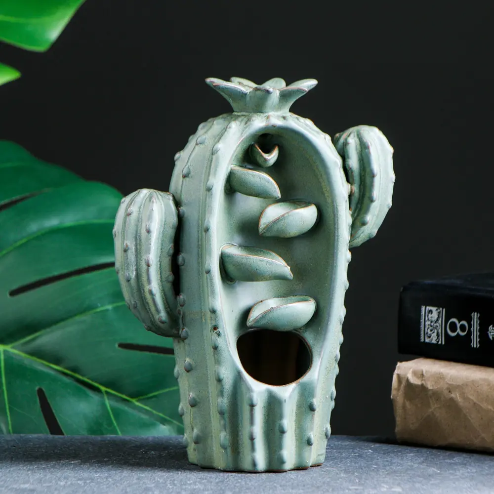 Фото 3 Подставка для благовоний Take it easy Набор благовоний на подставке Кактус Фото 3 Подставка для благовоний Take it easy Набор благовоний на подставке Кактус