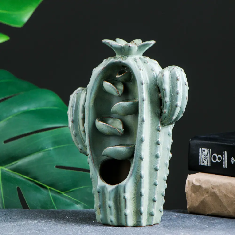 Фото 6 Подставка для благовоний Take it easy Набор благовоний на подставке Кактус Фото 6 Подставка для благовоний Take it easy Набор благовоний на подставке Кактус