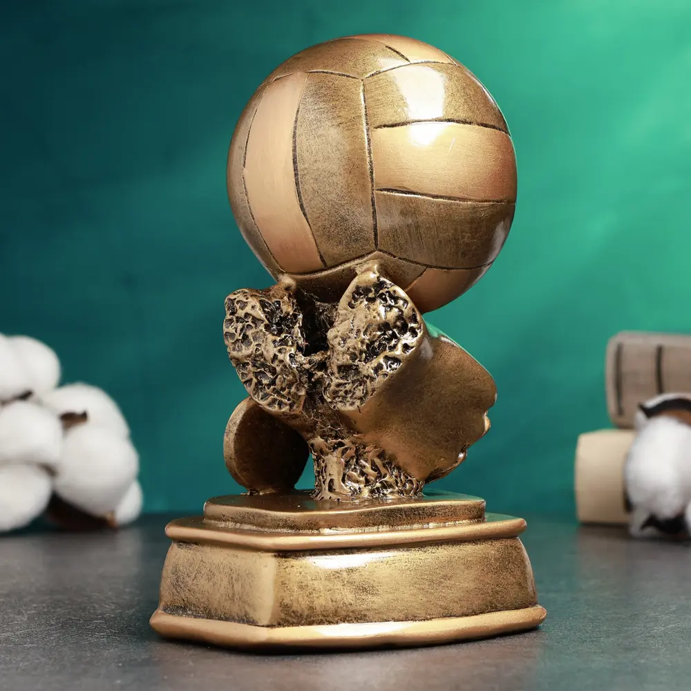 Фото 3 Декоративный предмет Сима-ленд Стела Волейбол золото Фото 3 Декоративный предмет Сима-ленд Стела Волейбол золото