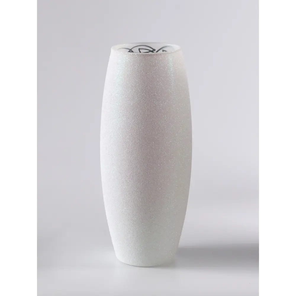 Фото 5 Ваза Сима-ленд Сфера листочки стекло цвет белый 26 см