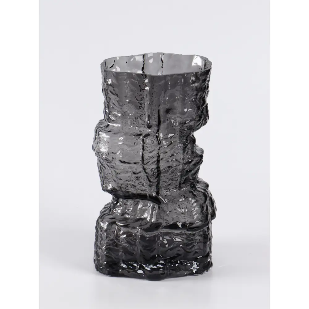 Фото 6 Ваза Сима-ленд Гоэтано стекло цвет черный 24.5 см