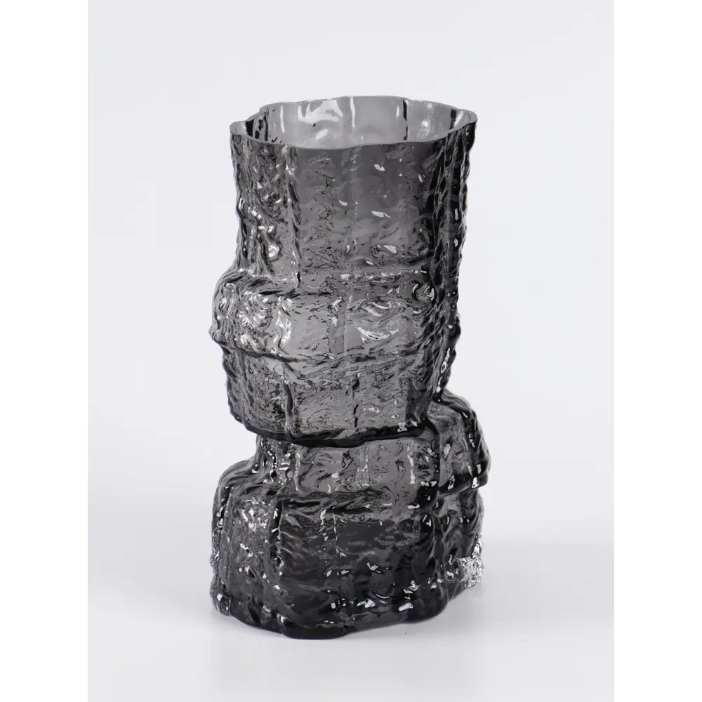 Фото 4 Ваза Сима-ленд Гоэтано стекло цвет черный 24.5 см