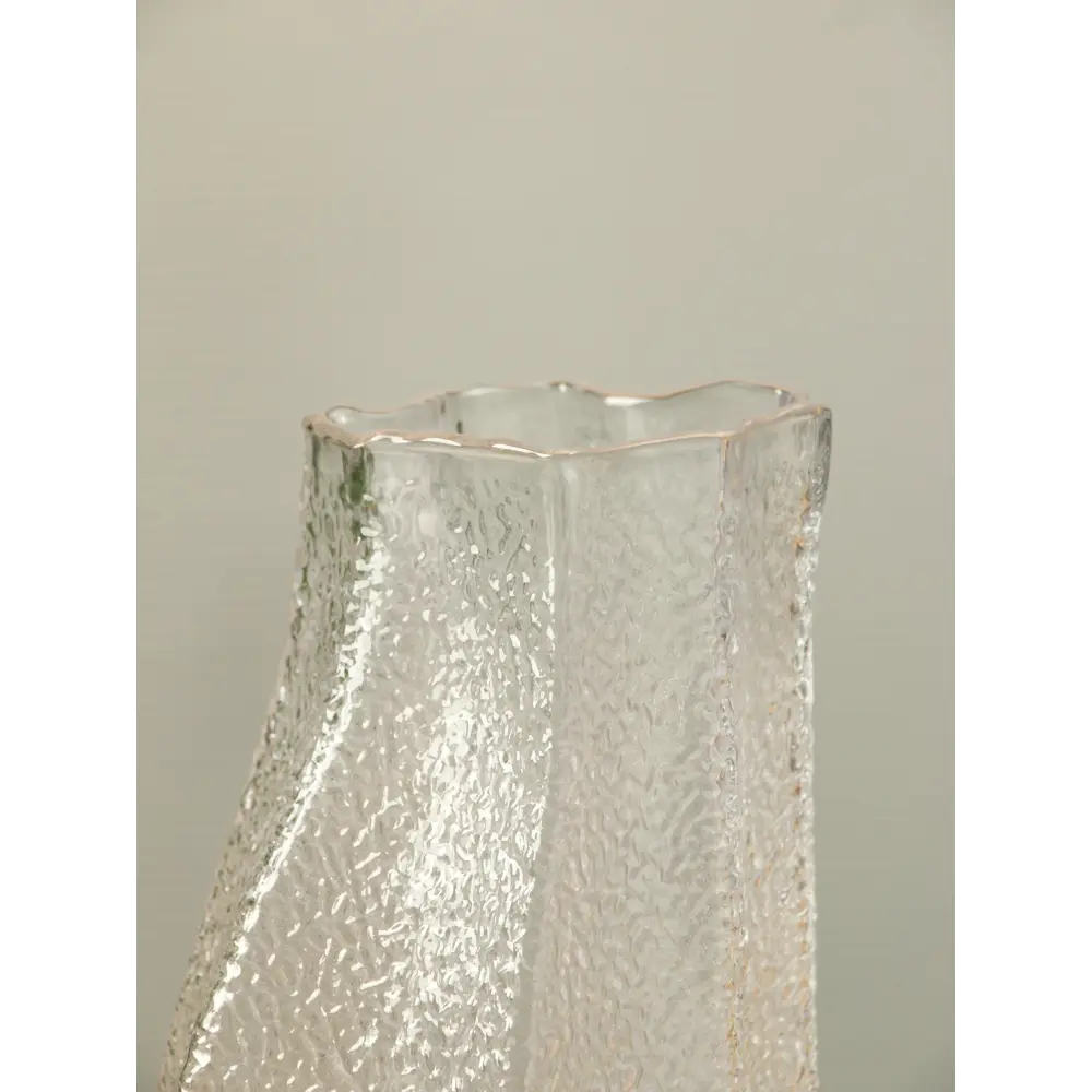 Фото 5 Ваза Сима-ленд Дженис стекло цвет прозрачный 30 см