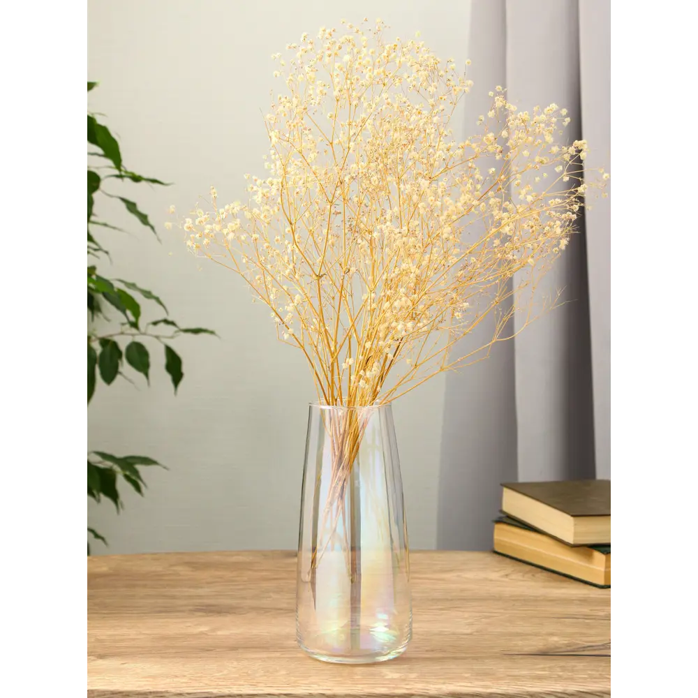 Фото 2 Ваза Сима-ленд Кэнди стекло цвет прозрачный 22 см