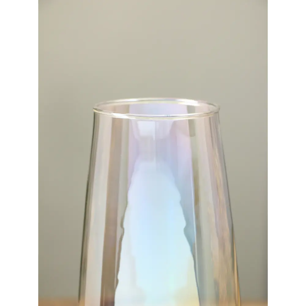 Фото 3 Ваза Сима-ленд Кэнди стекло цвет прозрачный 22 см