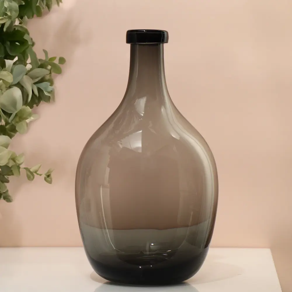 Фото 5 Ваза Сима-ленд Суромна стекло цвет прозрачный 16 см