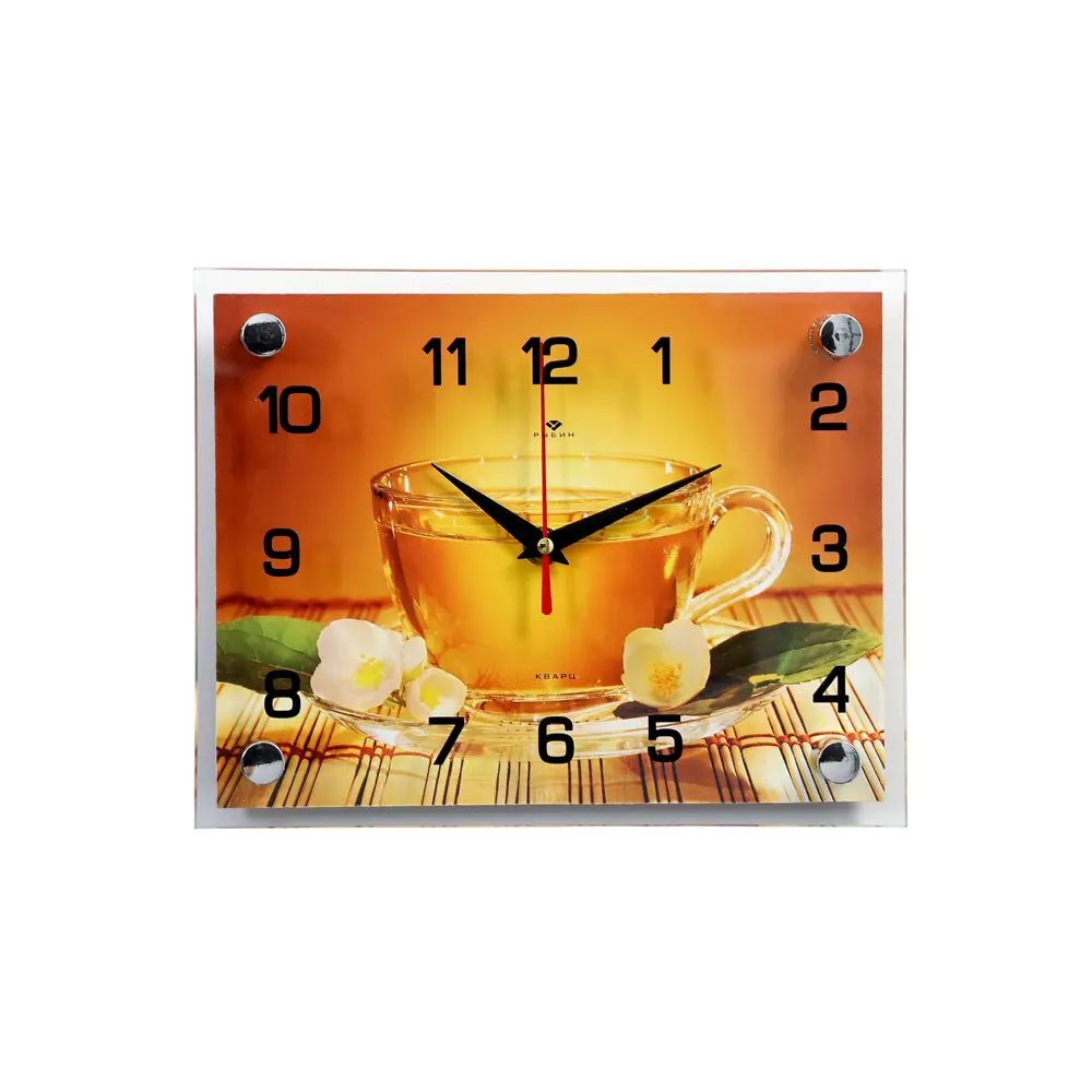 Фото Настенные часы Рубин 2267889 21 см Фото Настенные часы Рубин 2267889 21 см