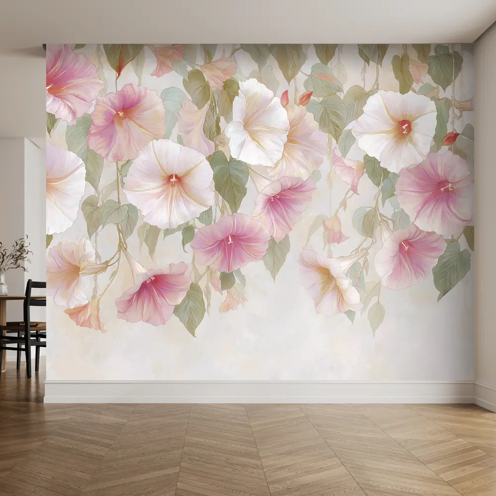 Фото 4 Фотообои флизелиновые Postermarket Разноцветные цветы 400x270 см