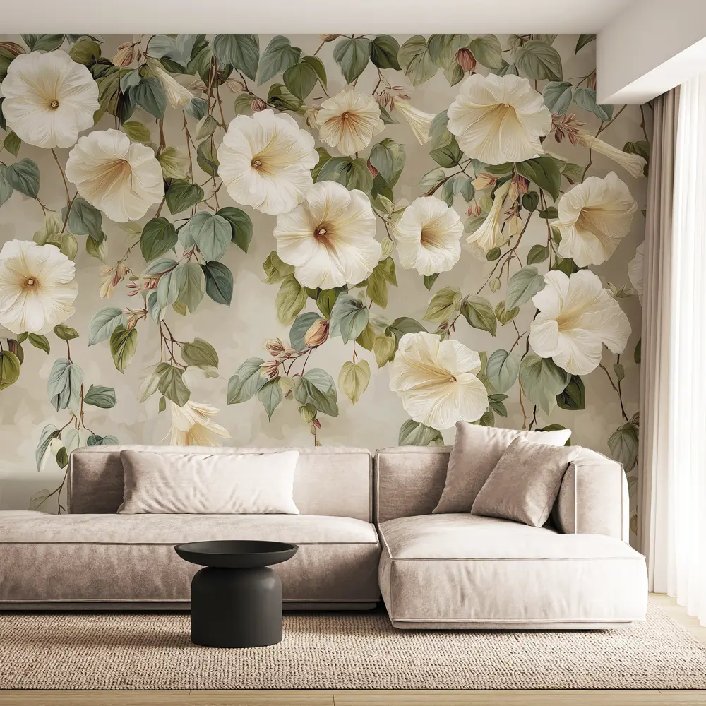 Фото 2 Фотообои флизелиновые Postermarket Лоза из цветов 400x270 см Фото 2 Фотообои флизелиновые Postermarket Лоза из цветов 400x270 см