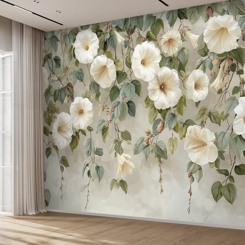 Фото Фотообои флизелиновые Postermarket Лоза из цветов 400x270 см Фото Фотообои флизелиновые Postermarket Лоза из цветов 400x270 см