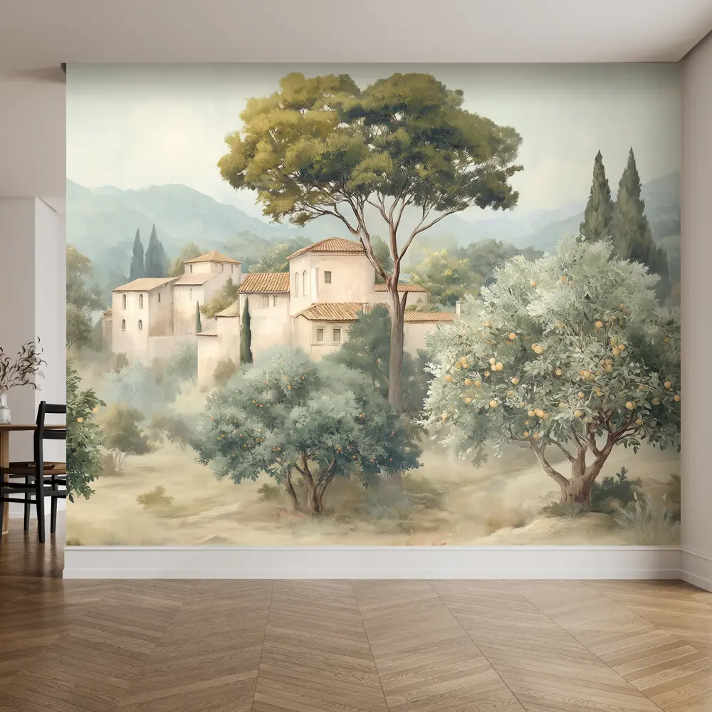 Фото Фотообои флизелиновые Postermarket Домик в лесу 400x270 см