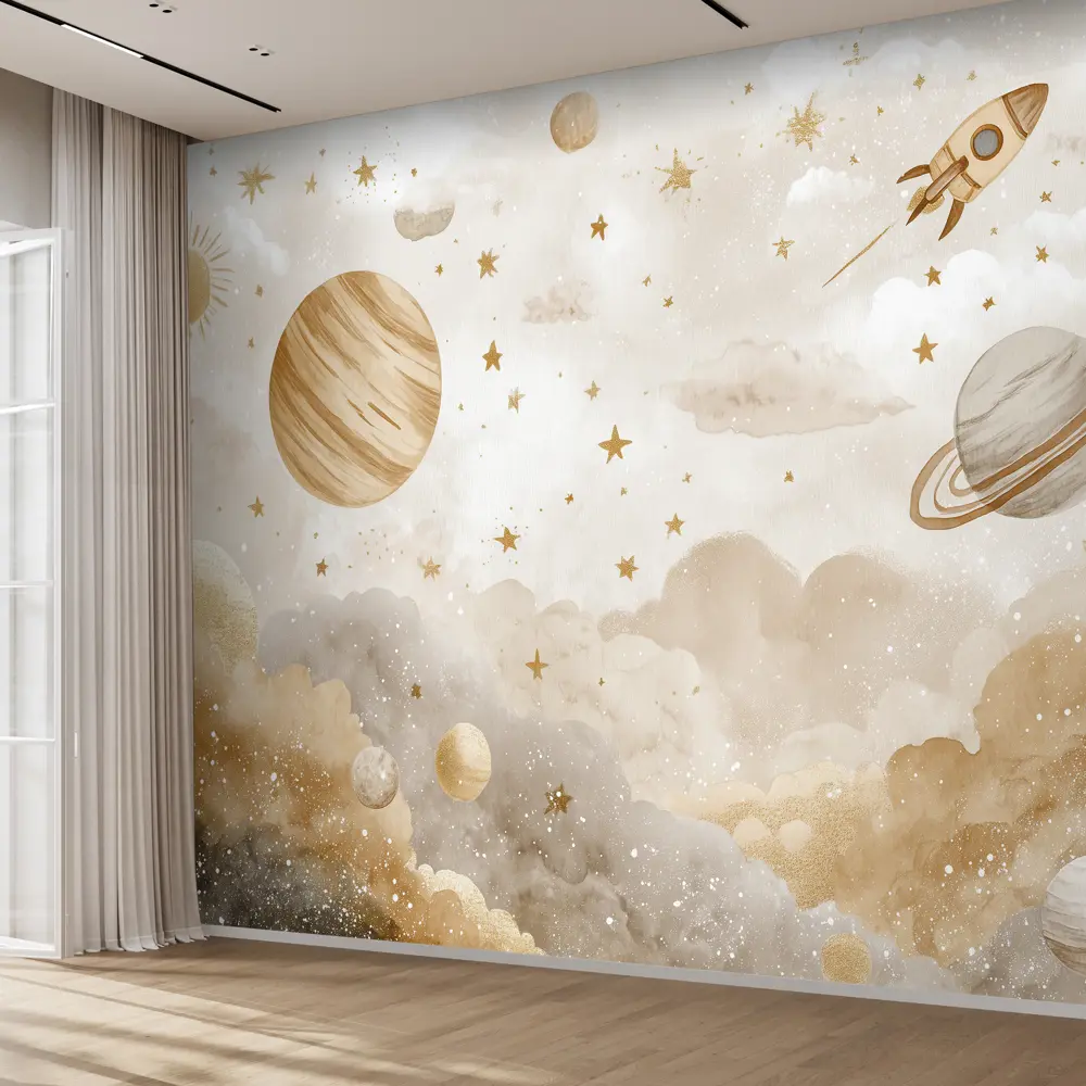 Фото Фотообои флизелиновые Postermarket Звезды в космосе 400x270 см