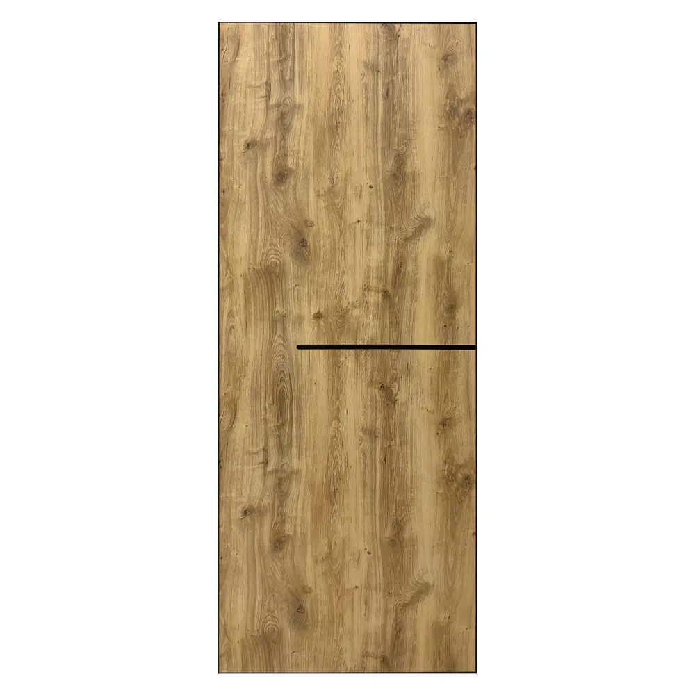 Фото 4 Комплект межкомнатной двери Дверипро Секунда глухая 190x55см ПВХ цвет дуб болтон с коробом и наличниками