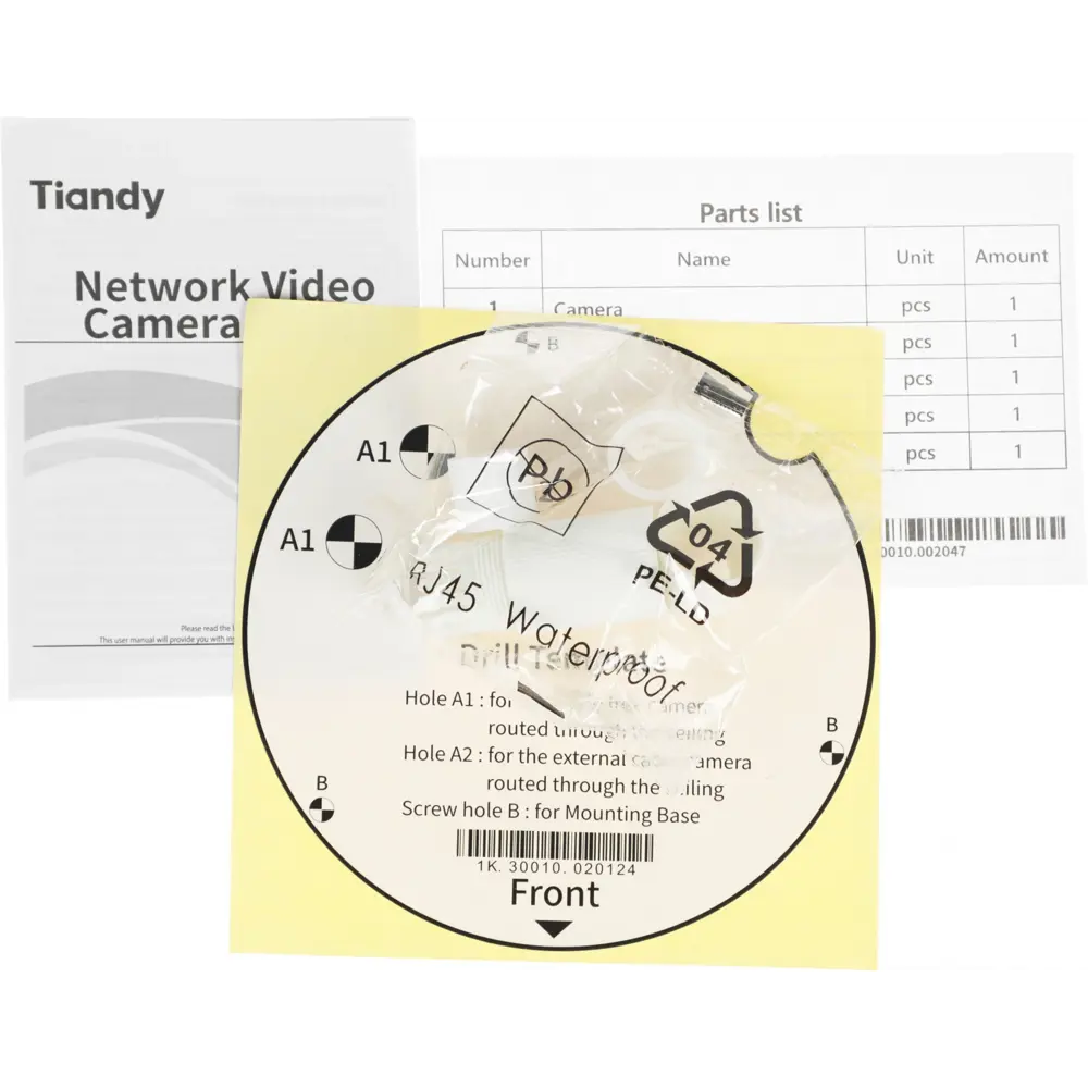 Фото 9 Видеокамера IP Tiandy TC-C34KN I3/E/Y/C/SD/2.8mm/V4.3 2.8-2.8 мм белая Фото 9 Видеокамера IP Tiandy TC-C34KN I3/E/Y/C/SD/2.8mm/V4.3 2.8-2.8 мм белая