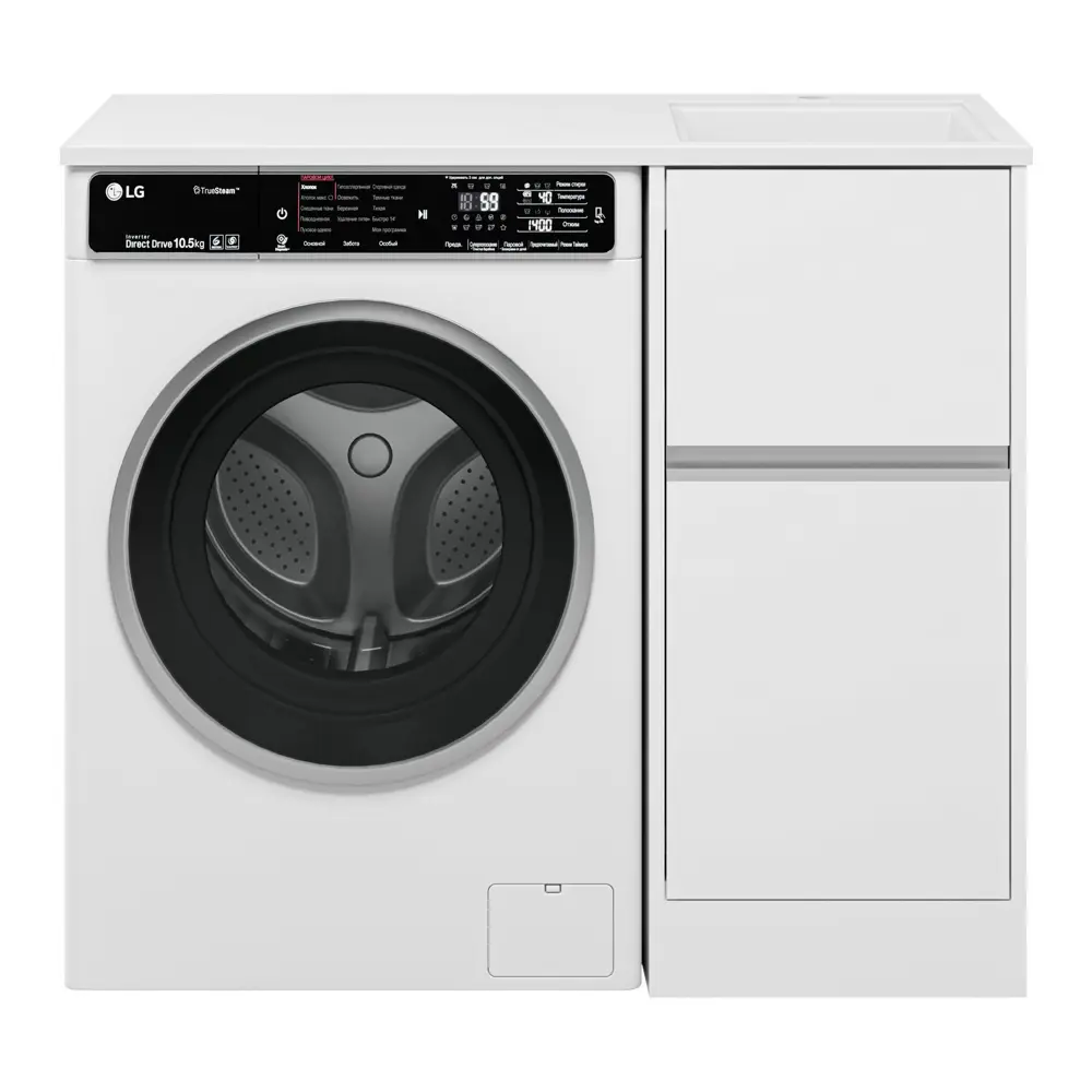 Фото 12 Тумба под раковину напольная Misty П-Инг01040-012Я 39см цвет белый