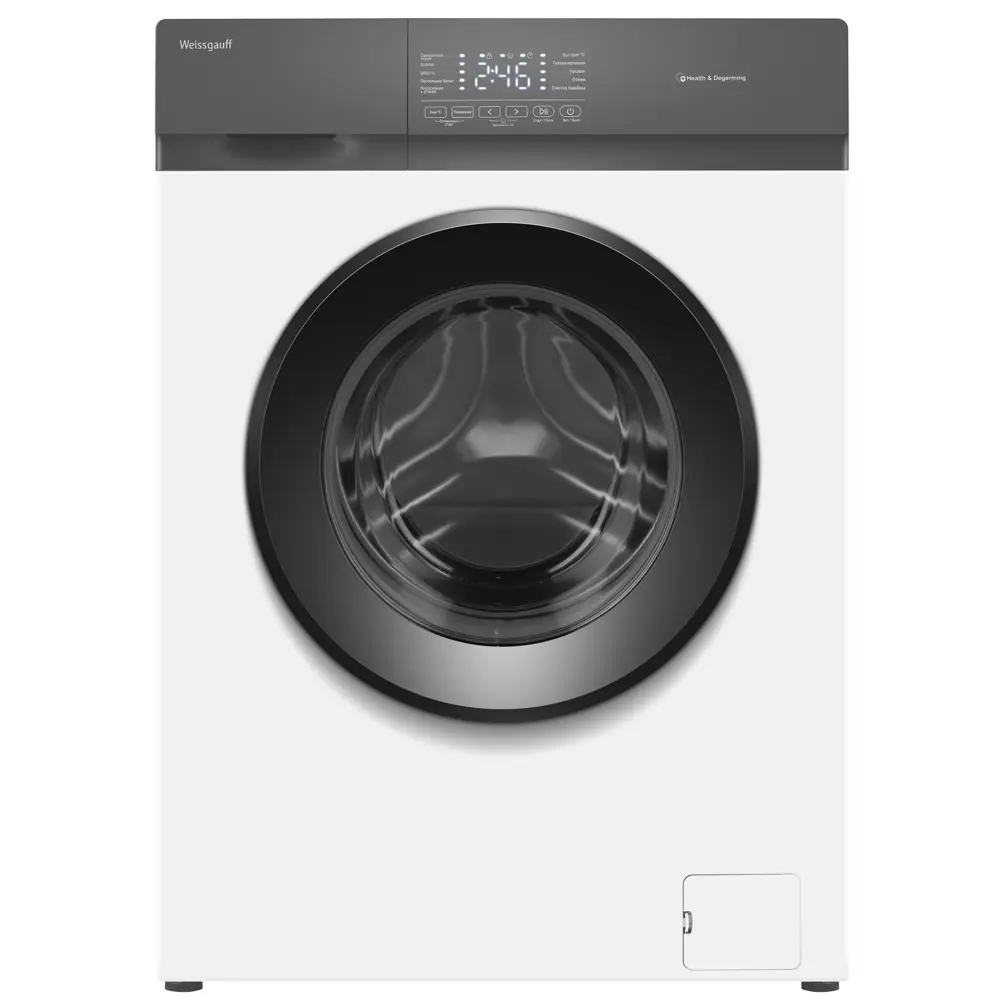 Фото Стиральная машина Weissgauff Wm 4506 simple touch grey 60x84x45 см 6 кг цвет белый