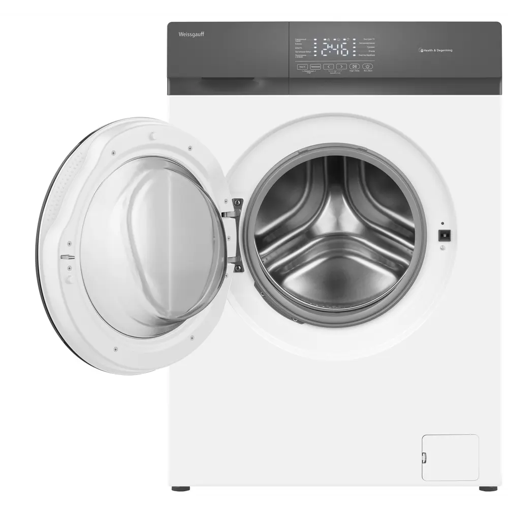 Фото 2 Стиральная машина Weissgauff Wm 4506 simple touch grey 60x84x45 см 6 кг цвет белый