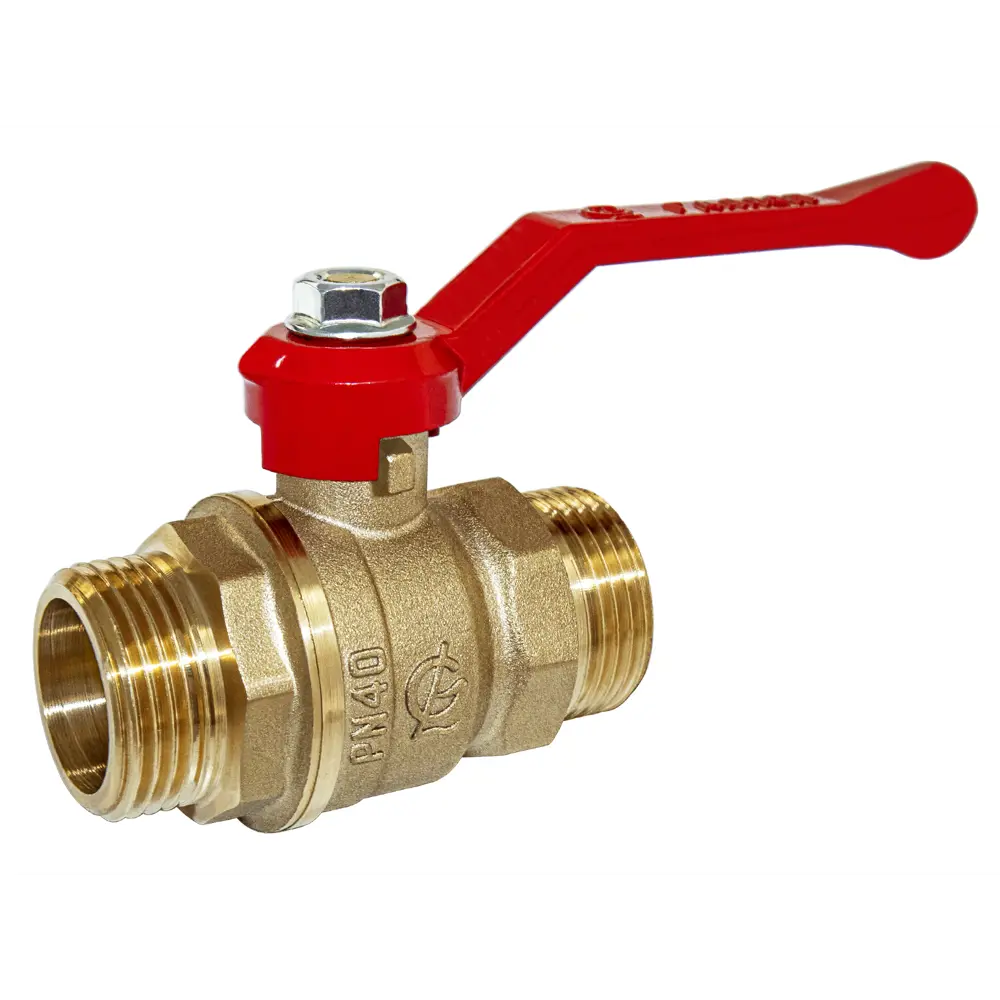 Фото Кран шаровой прямой Галлоп 223 Стандарт DN25 PN40 1" НР латунь ручка рычаг 0107298_НСК Фото Кран шаровой прямой Галлоп 223 Стандарт DN25 PN40 1" НР латунь ручка рычаг 0107298_НСК