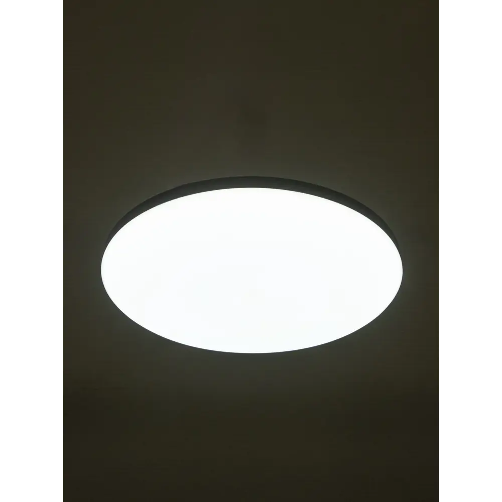 Фото 3 Светильник потолочный светодиодный Lucety Сима-ленд 10935412 3 м² регулируемый белый свет цвет белый Фото 3 Светильник потолочный светодиодный Lucety Сима-ленд 10935412 3 м² регулируемый белый свет цвет белый