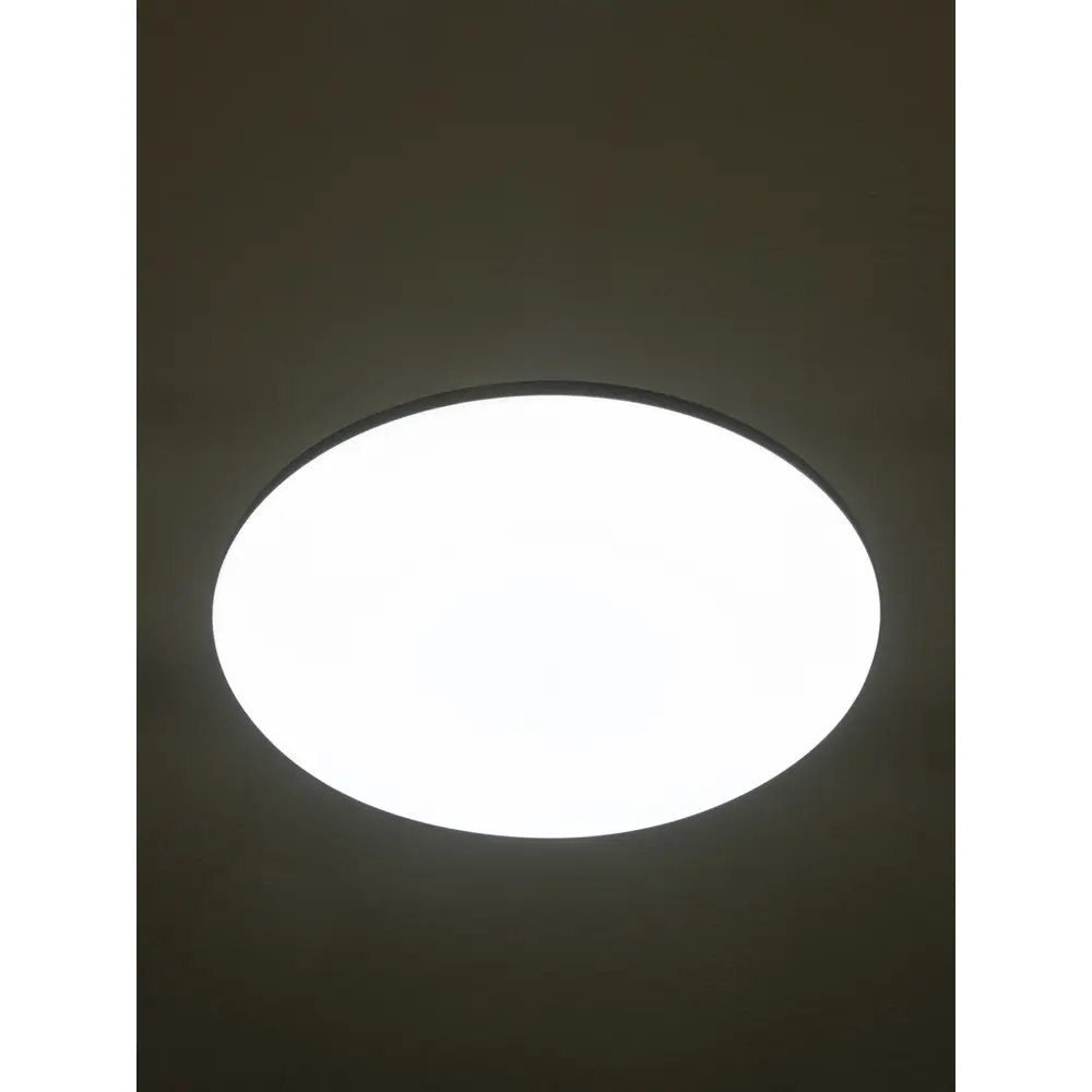 Фото 3 Светильник потолочный светодиодный Lucety Сима-ленд 10935403 3 м² регулируемый белый свет цвет белый Фото 3 Светильник потолочный светодиодный Lucety Сима-ленд 10935403 3 м² регулируемый белый свет цвет белый