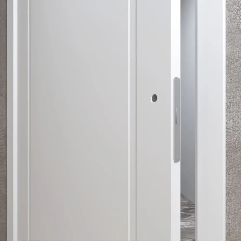 Фото 3 Дверь межкомнатная Dorica Классик-24 глухая 70х200см эмаль цвет белый с магнитной защелкой Фото 3 Дверь межкомнатная Dorica Классик-24 глухая 70х200см эмаль цвет белый с магнитной защелкой