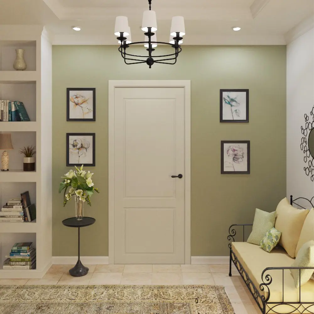 Фото Дверь межкомнатная Dorica Классик-25 глухая 70x200см эмаль цвет лунный с магнитной защелкой Фото Дверь межкомнатная Dorica Классик-25 глухая 70x200см эмаль цвет лунный с магнитной защелкой