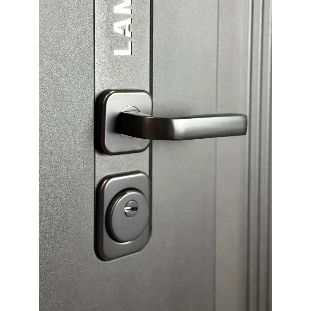 Фото 5 Входная дверь Foreman Lambo 1 левый 205x96см цвет черный кварц/беллучи Фото 5 Входная дверь Foreman Lambo 1 левый 205x96см цвет черный кварц/беллучи