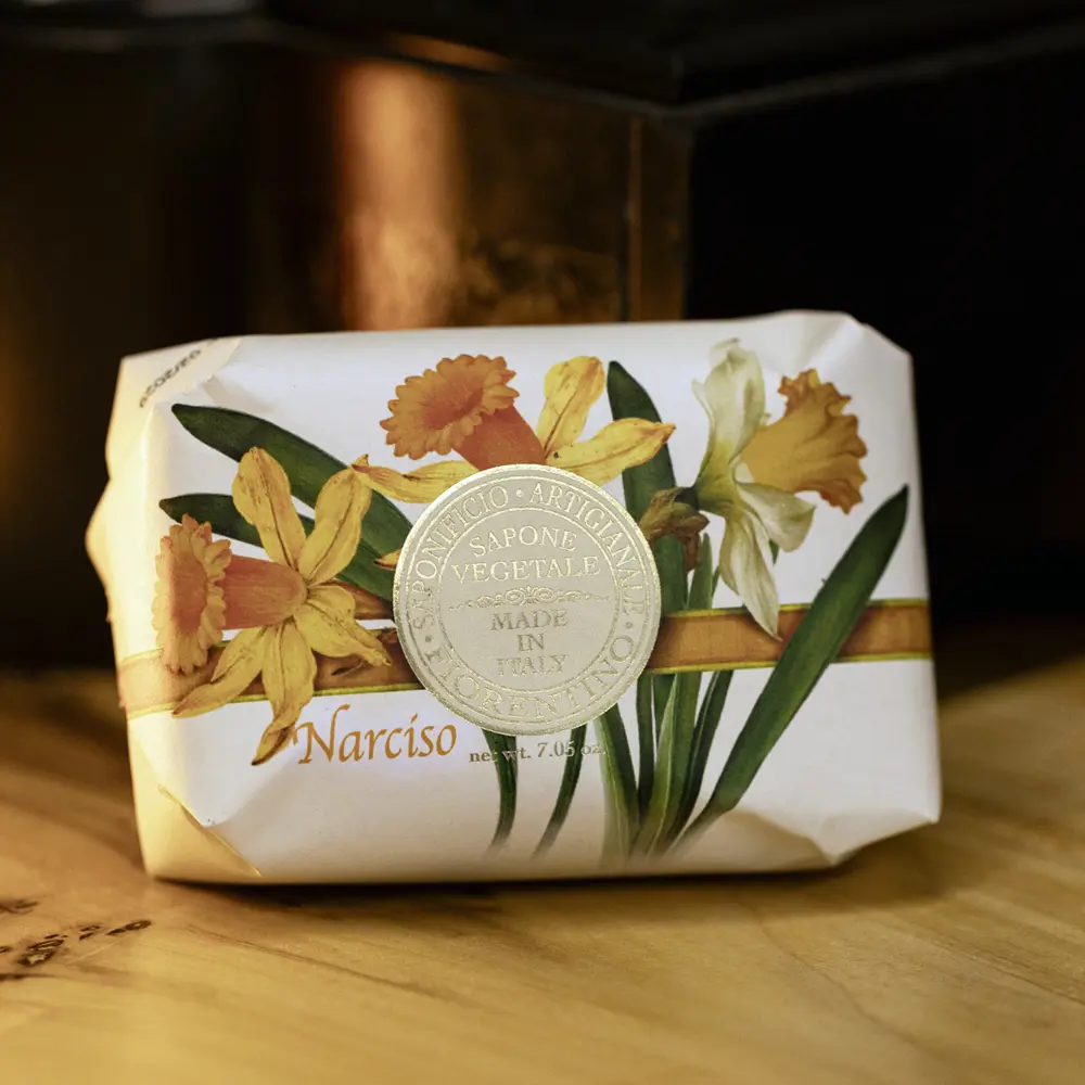 Фото 2 Твердое мыло Saponificio Artigianale SAF ассорти нарцис василек мак 12х200гр