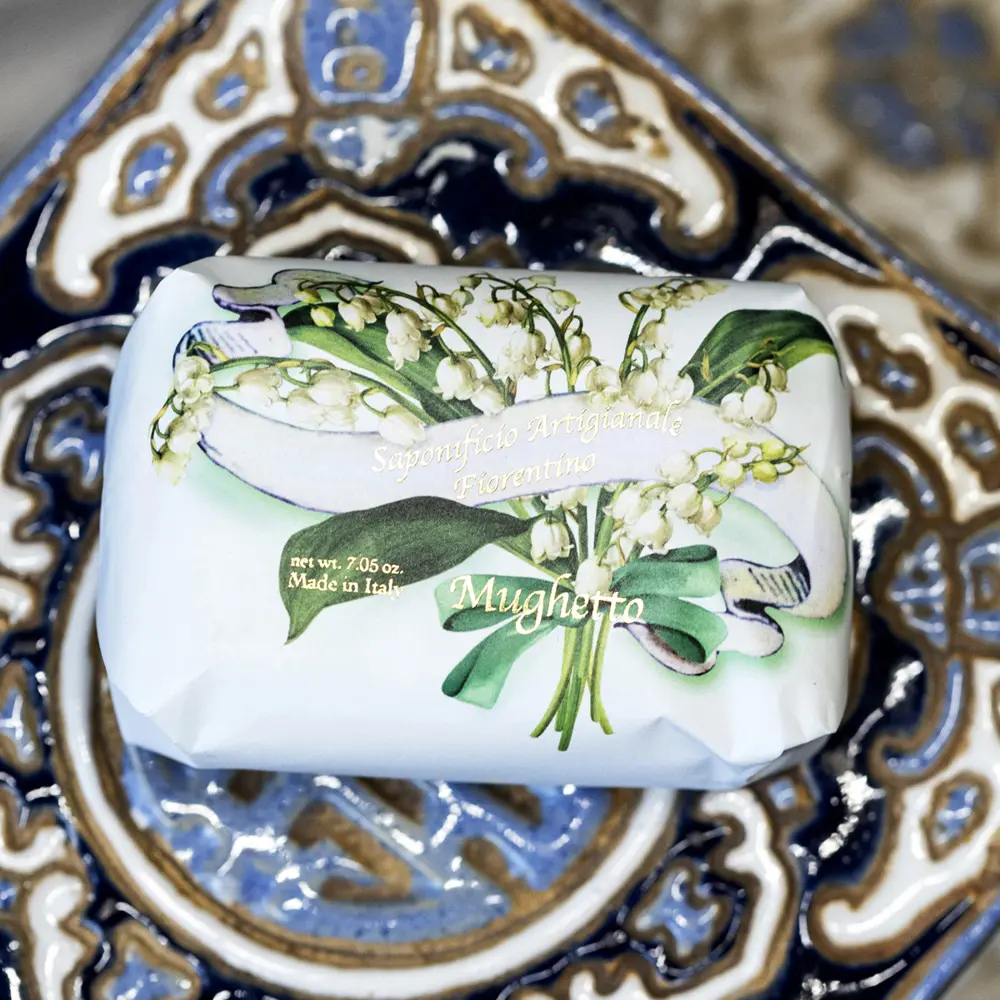 Фото 2 Твердое мыло Saponificio Artigianale SAF ручной работы ландыш 2х200гр Фото 2 Твердое мыло Saponificio Artigianale SAF ручной работы ландыш 2х200гр