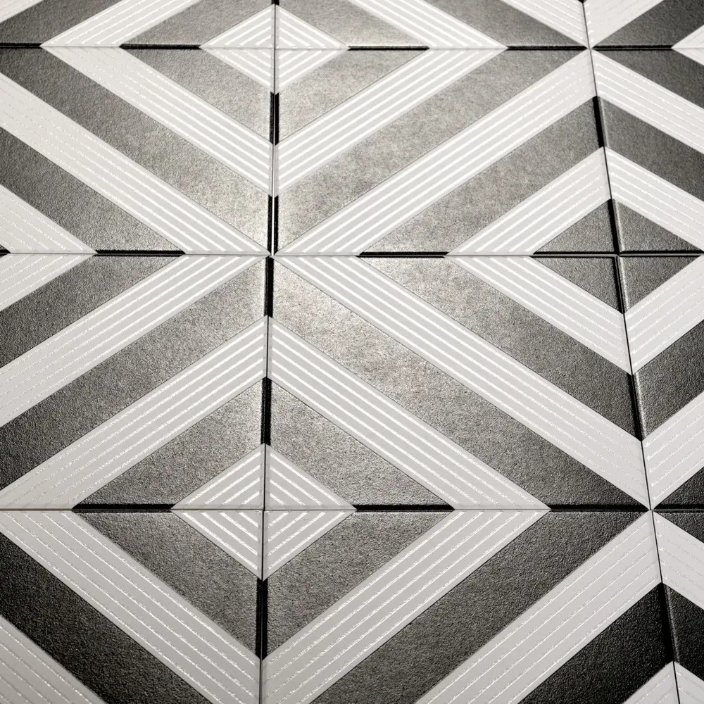 Фото 8 Керамогранит Motto Levels N100070 20x20см цвет серый