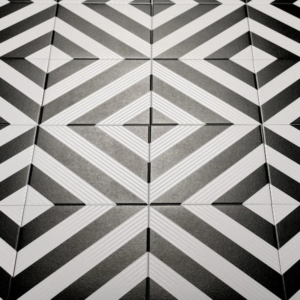 Фото 9 Керамогранит Motto Levels N100070 20x20см цвет серый