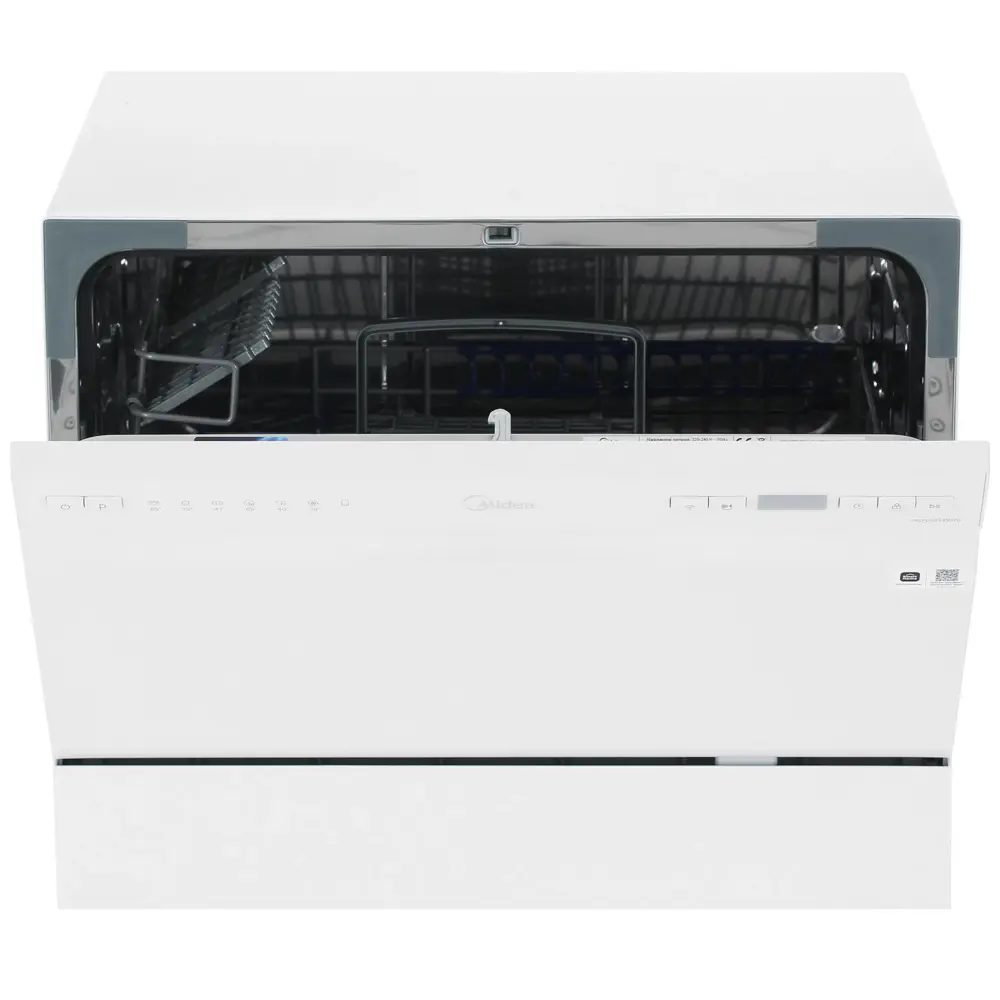 Фото 2 Отдельностоящая посудомоечная машина Midea MCFD55S450Wi 55 см 7 программ цвет белый