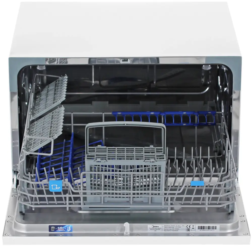 Фото 7 Отдельностоящая посудомоечная машина Midea MCFD55S450Wi 55 см 7 программ цвет белый