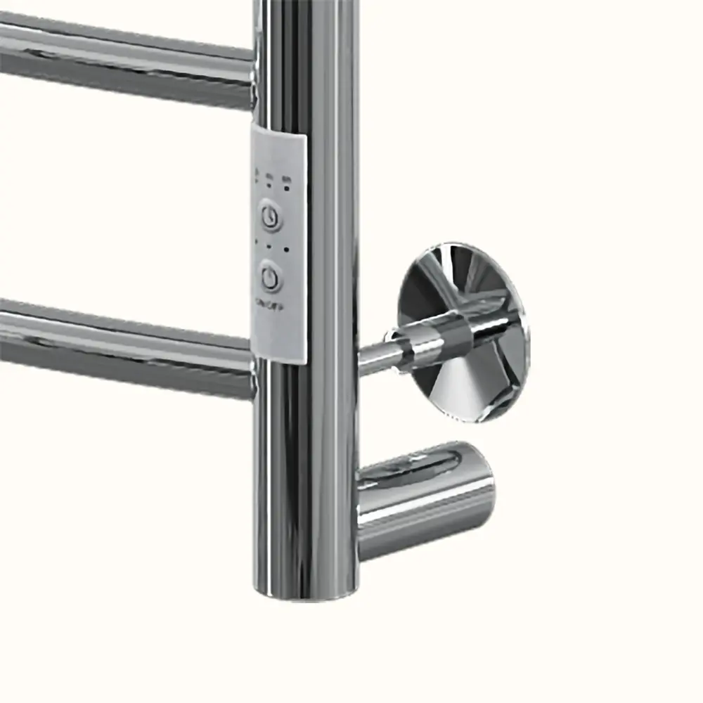 Фото 2 Полотенцесушитель электрический Ника Way-2 П 500x800 мм 100 Вт с терморегулятором лесенка цвет хром Фото 2 Полотенцесушитель электрический Ника Way-2 П 500x800 мм 100 Вт с терморегулятором лесенка цвет хром