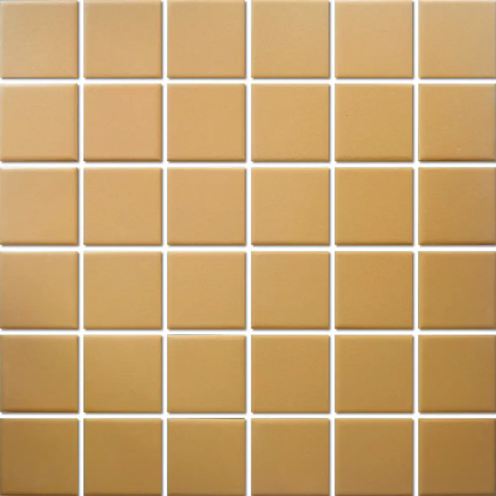 Фото Декоративная мозаика Nsmosaic P-573 NS08PL0231 30.6x30.6см цвет Жёлтый/золотой