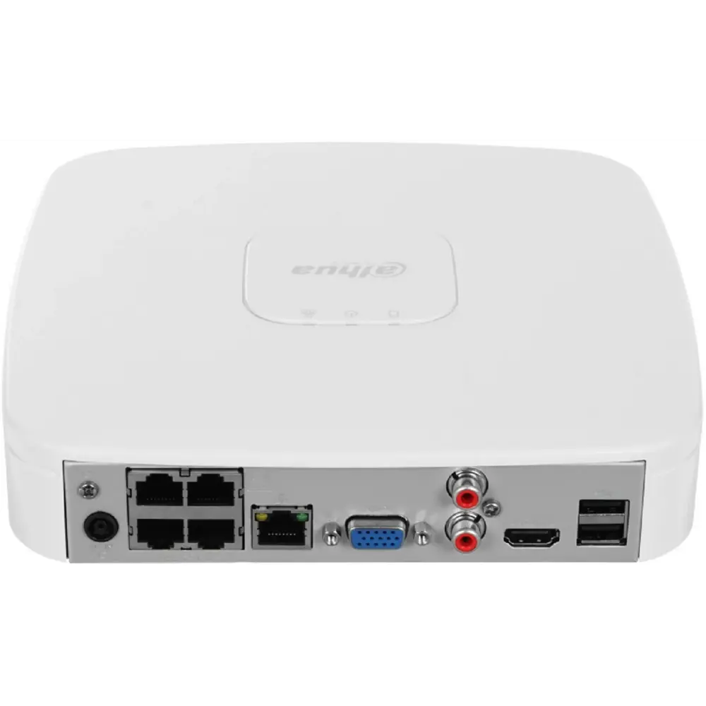 Фото 4 Видеорегистратор Dahua DHI-NVR2104-P-I2 цвет белый