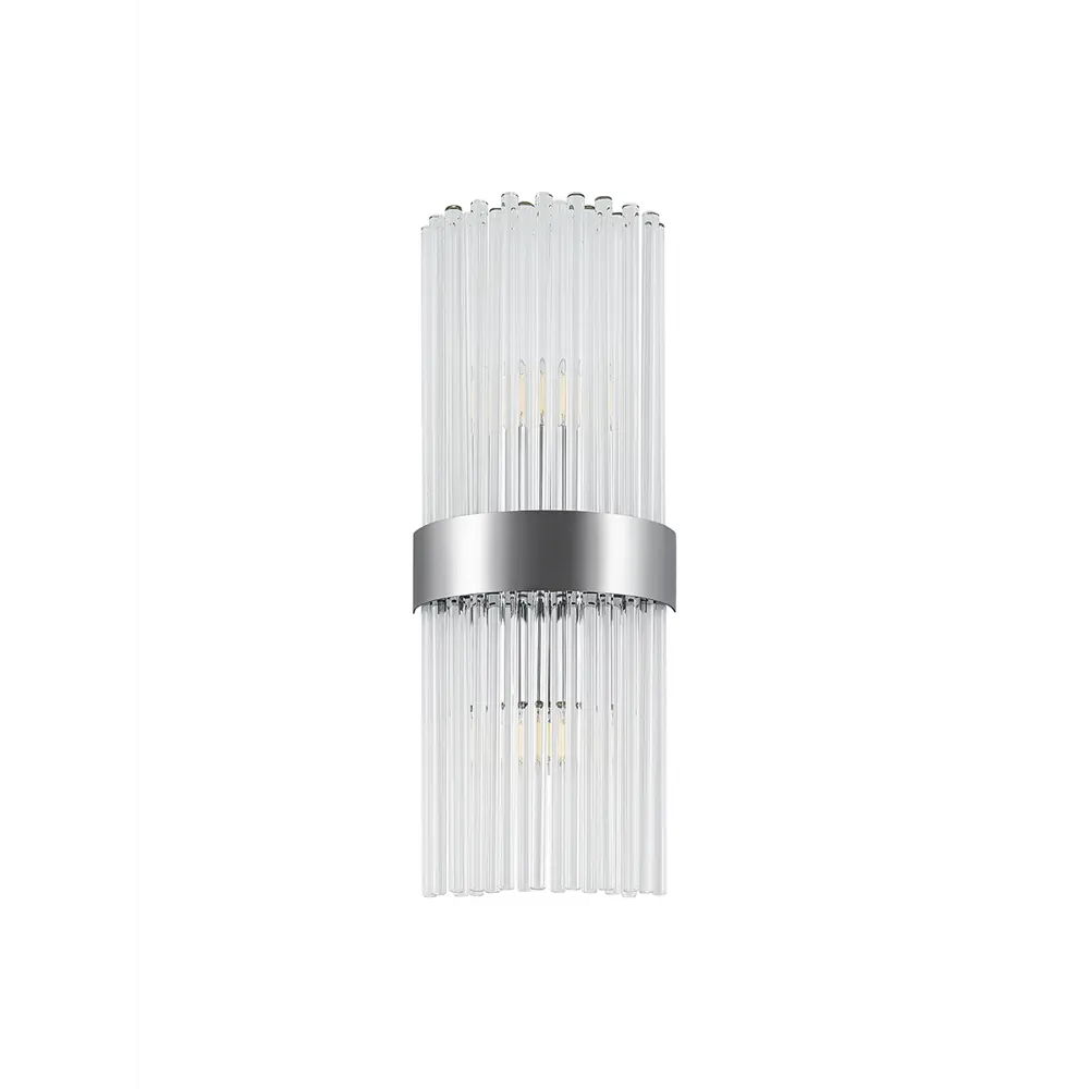 Фото Настенный светильник Tesla light Torcia Tsl-431022.140.2.e14.b1.cr цвет хром