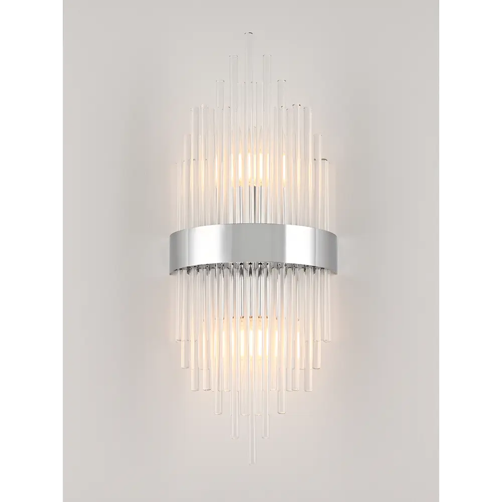 Фото 3 Настенный светильник Tesla light Torcia Tsl-431022.180.2.e14.a1.cr цвет хром