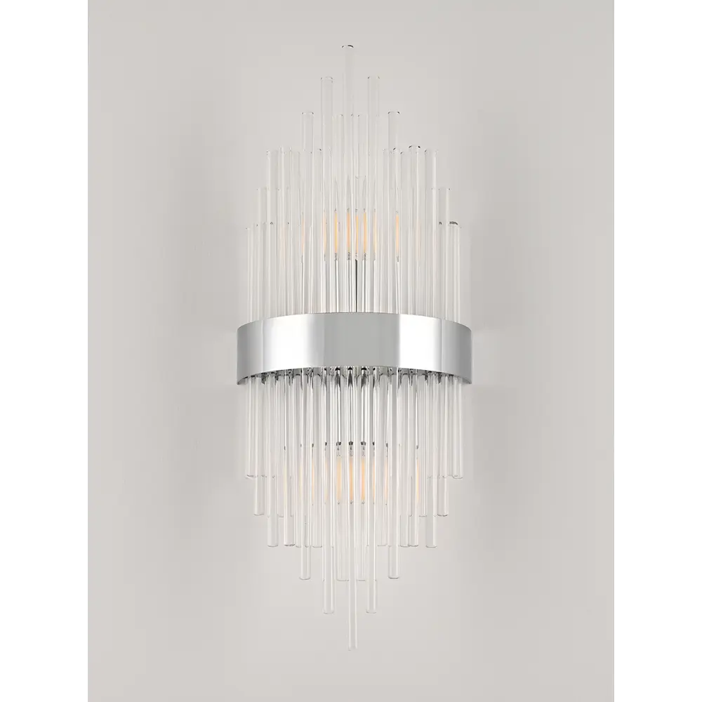 Фото 4 Настенный светильник Tesla light Torcia Tsl-431022.180.2.e14.a1.cr цвет хром