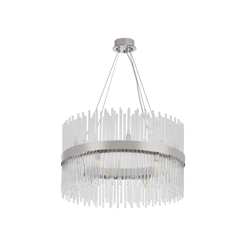 Фото Люстра подвесная Arte Milano Torcia 430110.600.12.g9.d1.cr 12 ламп 24 м² цвет хром Фото Люстра подвесная Arte Milano Torcia 430110.600.12.g9.d1.cr 12 ламп 24 м² цвет хром