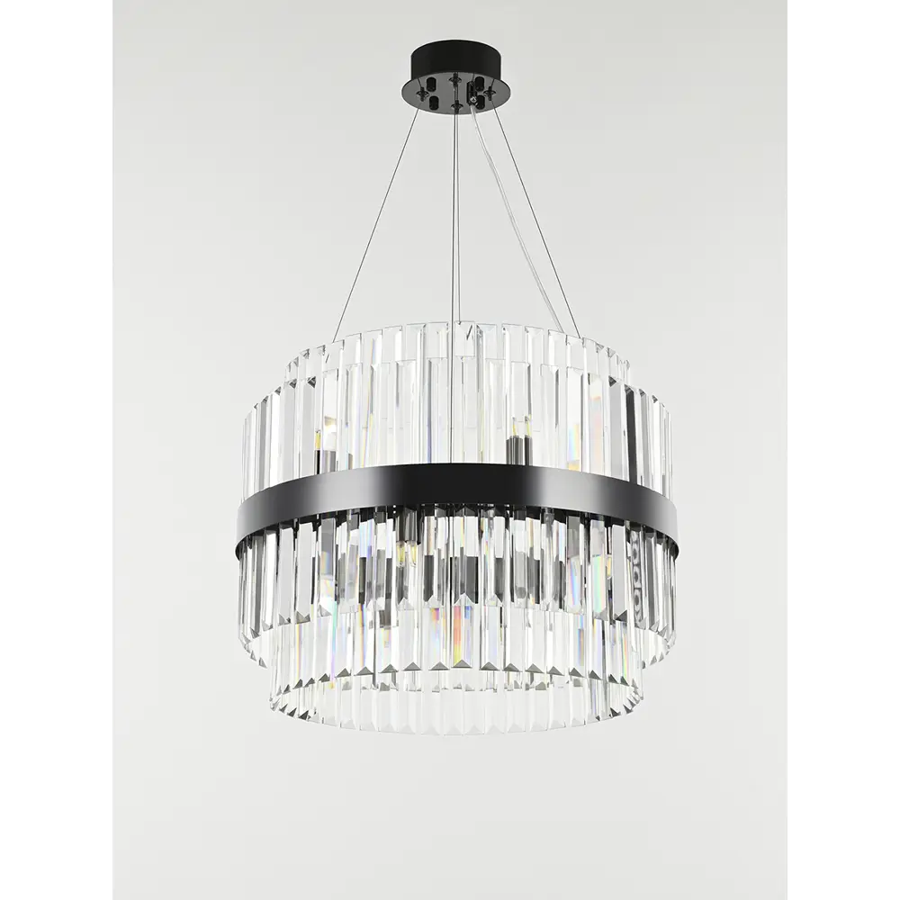 Фото 3 Люстра подвесная Arte Milano Fiamma 440110.460.12.g9.c1.bk 12 ламп 24 м² цвет черный Фото 3 Люстра подвесная Arte Milano Fiamma 440110.460.12.g9.c1.bk 12 ламп 24 м² цвет черный