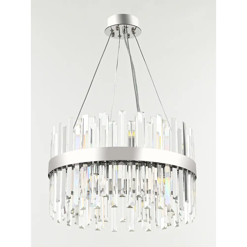 Фото 3 Люстра подвесная Arte Milano Fiamma 440110.460.12.g9.d1.cr 12 ламп 24 м² цвет хром Фото 3 Люстра подвесная Arte Milano Fiamma 440110.460.12.g9.d1.cr 12 ламп 24 м² цвет хром