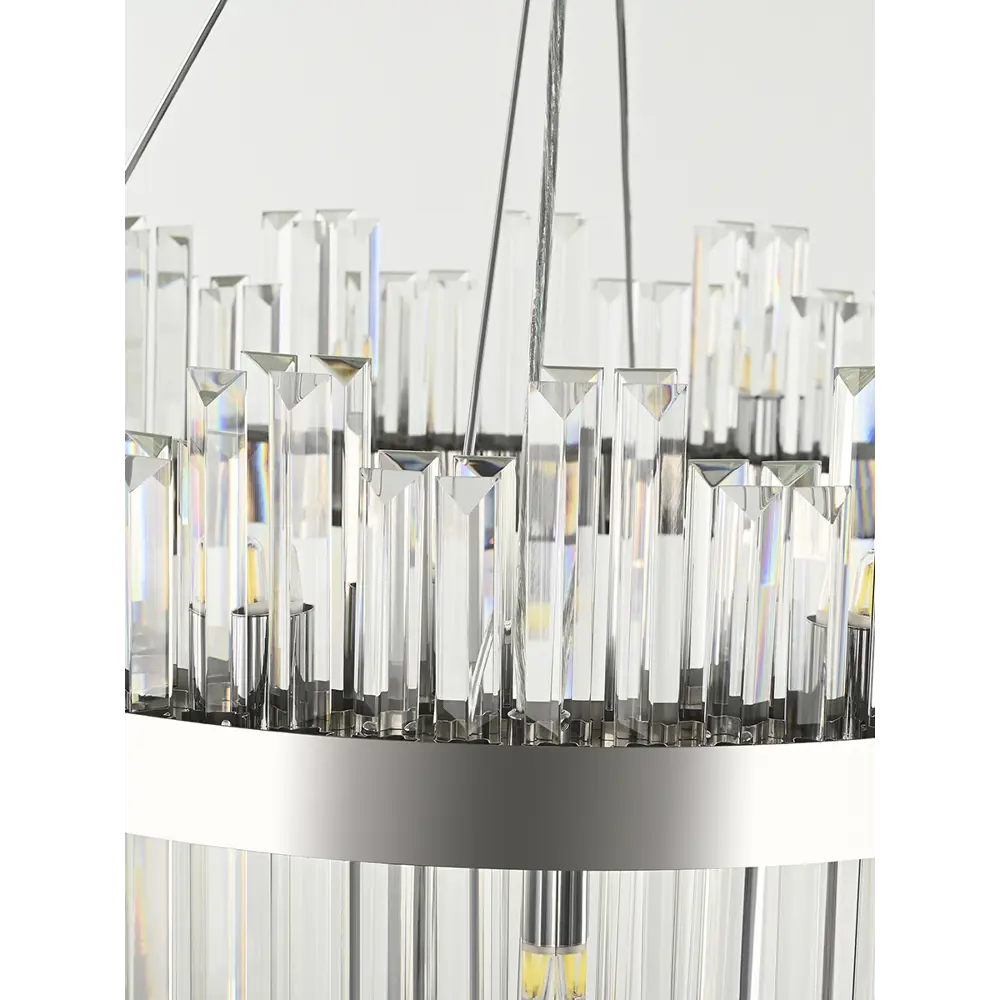 Фото 7 Люстра подвесная Arte Milano Fiamma 440110.460.12.g9.e1.cr 12 ламп 24 м² цвет хром Фото 7 Люстра подвесная Arte Milano Fiamma 440110.460.12.g9.e1.cr 12 ламп 24 м² цвет хром