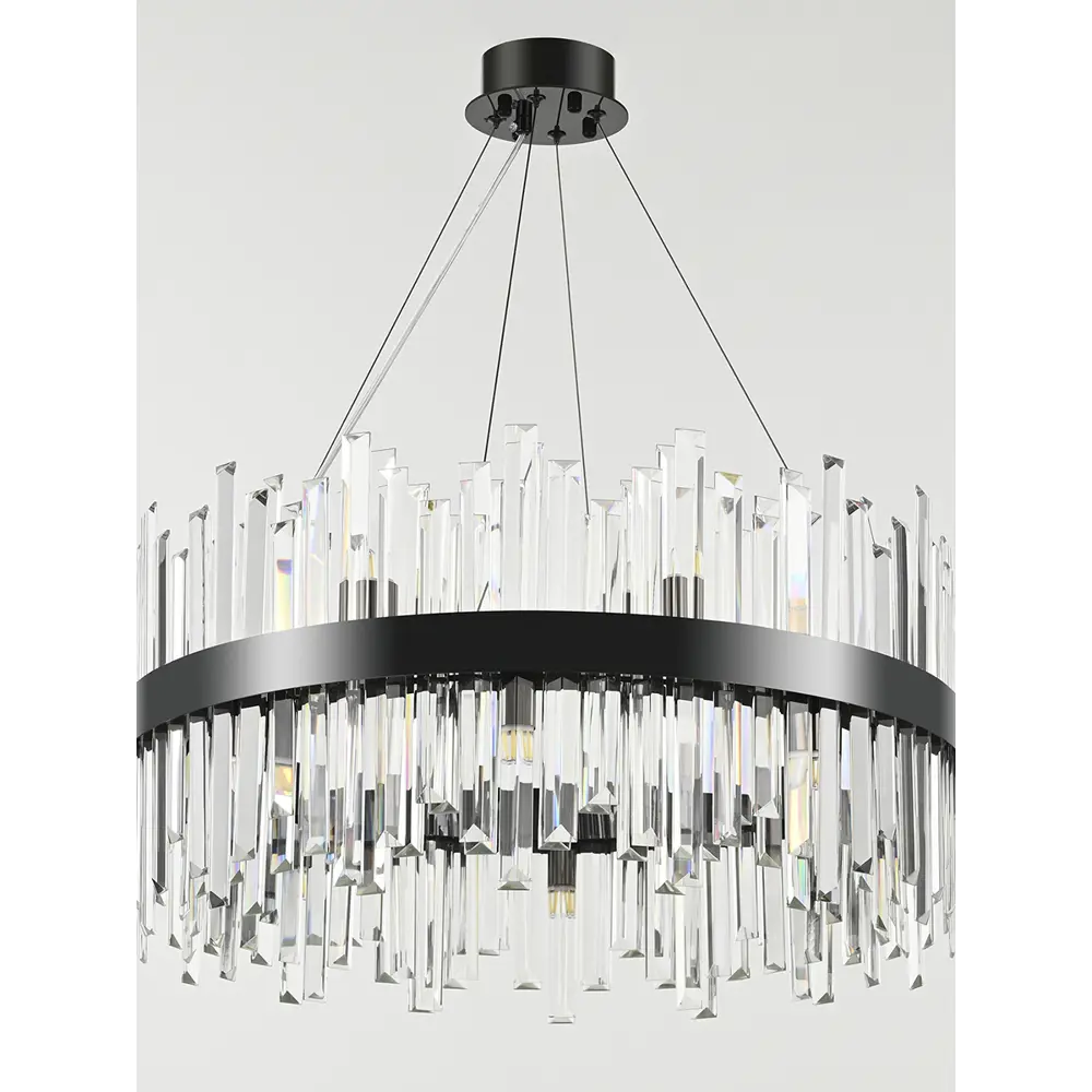 Фото 3 Люстра подвесная Arte Milano Fiamma 440110.590.16.g9.a1.bk 16 ламп 32 м² цвет черный Фото 3 Люстра подвесная Arte Milano Fiamma 440110.590.16.g9.a1.bk 16 ламп 32 м² цвет черный