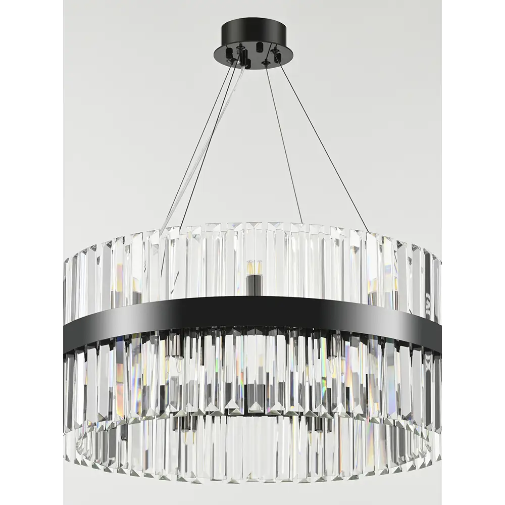 Фото 3 Люстра подвесная Arte Milano Fiamma 440110.590.16.g9.b1.bk 16 ламп 32 м² цвет черный Фото 3 Люстра подвесная Arte Milano Fiamma 440110.590.16.g9.b1.bk 16 ламп 32 м² цвет черный