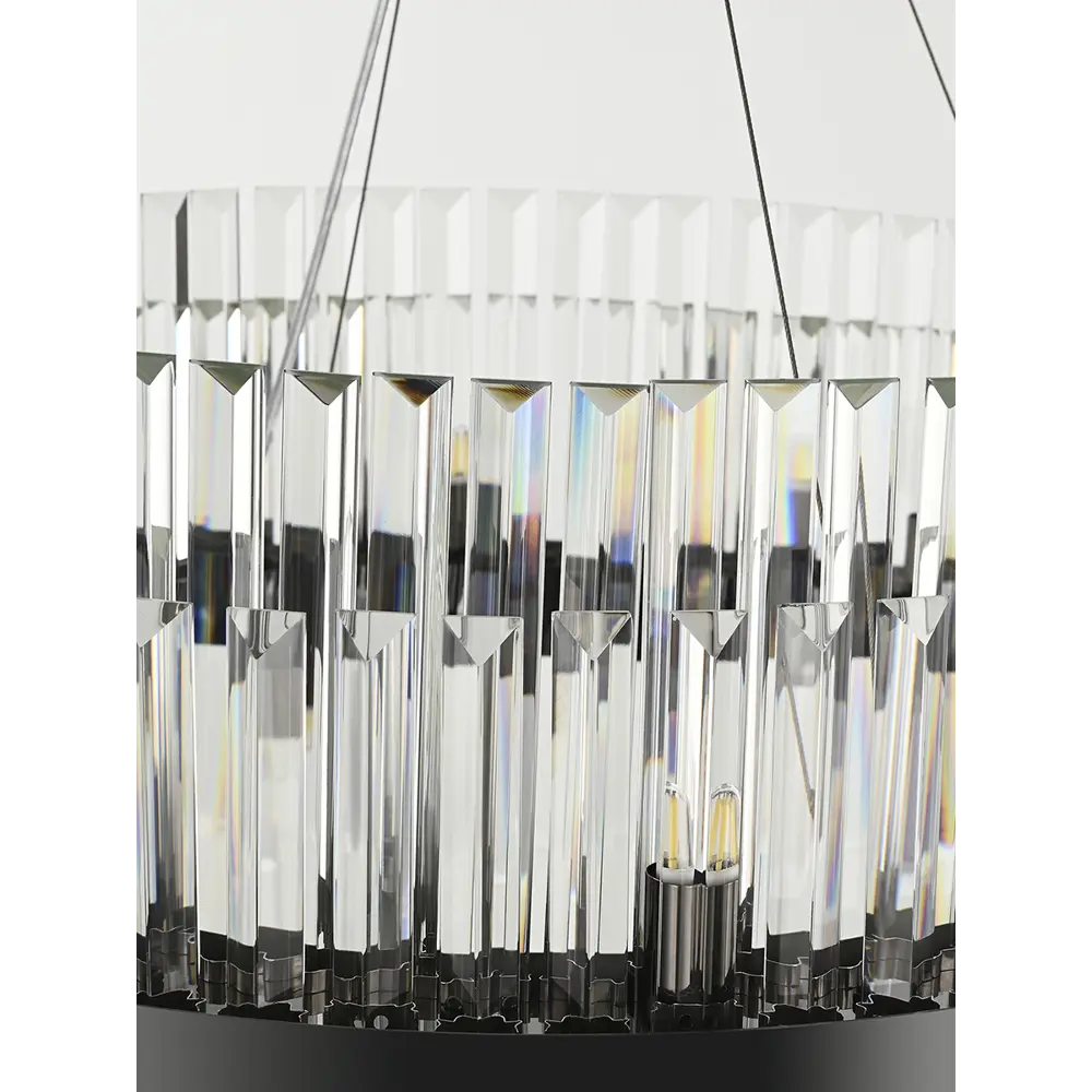 Фото 7 Люстра подвесная Arte Milano Fiamma 440110.590.16.g9.c1.bk 16 ламп 32 м² цвет черный Фото 7 Люстра подвесная Arte Milano Fiamma 440110.590.16.g9.c1.bk 16 ламп 32 м² цвет черный